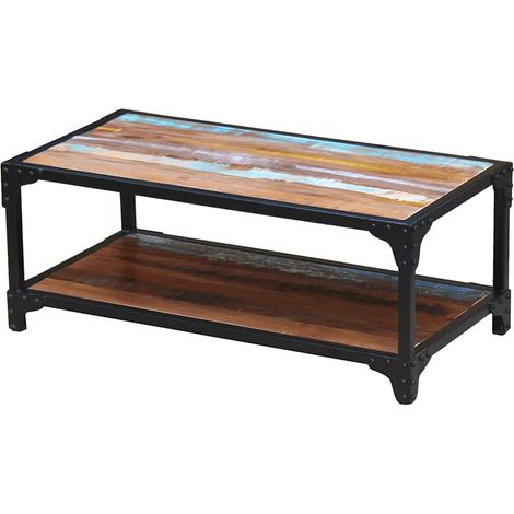 Maison Exclusive - Table basse Bois de récupération massif (1/5)