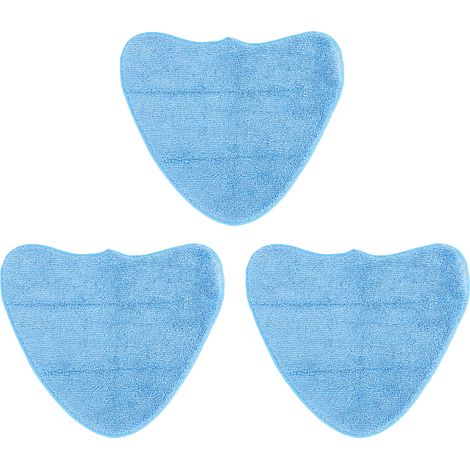 Lot de 3 tampons de rechange pour balai Hoover WH01100, lavables, nettoyage de sol, blancs, décoration (1/5)