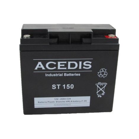 23ST150 Batterie 12V 19Ah CAME FR1420
