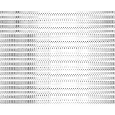 Adesivo a forma di freccia 4x8 mm, 1160 pezzi, bianco opaco
