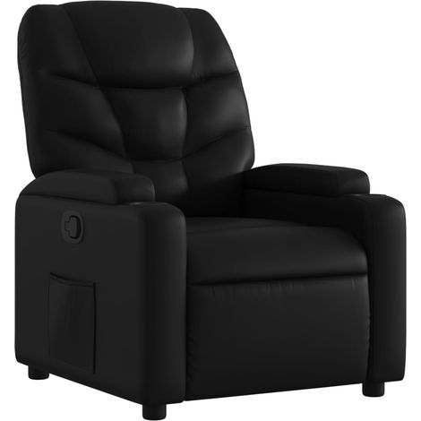 Maison Exclusive - Relaxsessel Schwarz Kunstleder