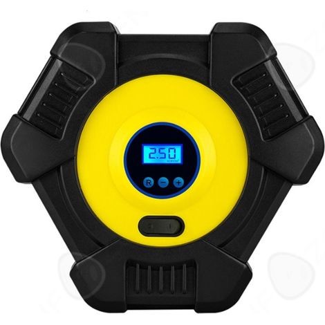 C Pompe à air électrique 100psi pression d\'air maximale 30L/min volume d\'échappement maximum affichage numérique mini-intelligent