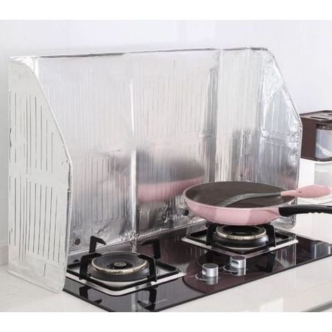 Plaque Anti-projection en Aluminium contre les Eclaboussures de Cuisson 12050CM (1/4)