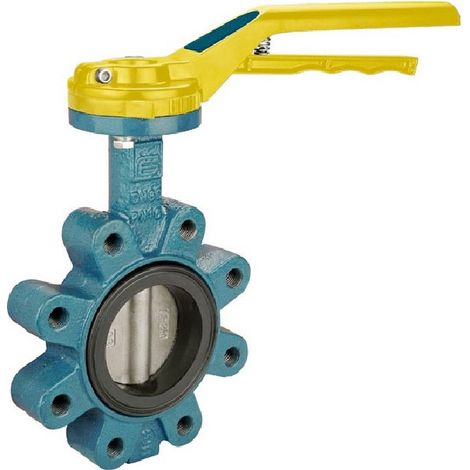 Valvola a farfalla ghisa Gas THESIS 40 LUG / GGG40 / 304 / NBR DN65 PN 10-16 A402YG10