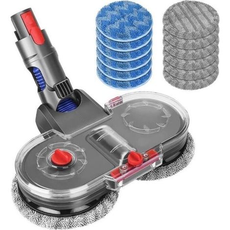 Dyson V15 V11 V10 V8 V7, Accessoire de Vadrouille éLectrique avec RéServoir D'Eau et 12Vadrouilles Lavables ACCESSOIRE D’ASPIRATEUR (1/4)