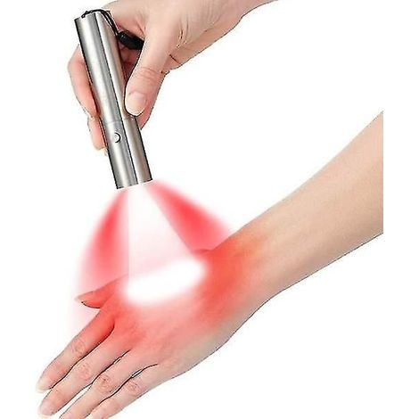 Dispositif de lumière infrarouge rouge portable pour rajeunissement de la peau et soulagement de la douleur (1/5)