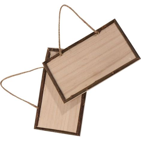 Panneaux de porte Plaques de porte style champêtre lot de 2 (1/5)