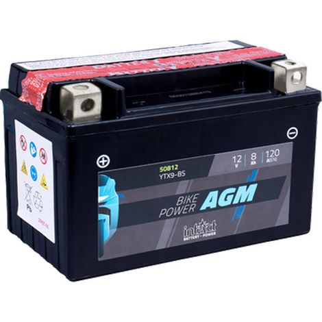 Batería de moto YTX9-BS  AGM Hermética YTX9-4