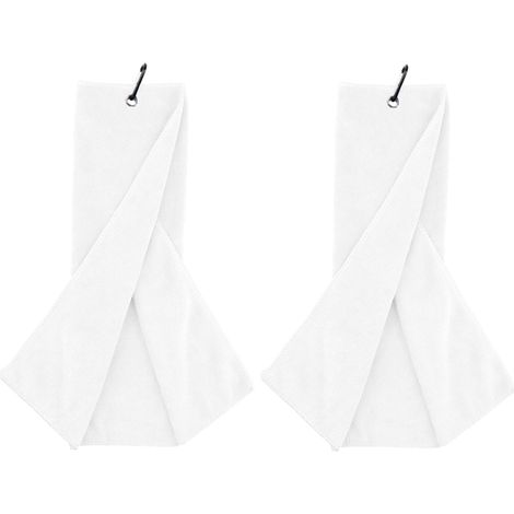 Filiyano-Serviette de golf pliée, en microfibre de qualité supérieure, motif gaufré (1/5)