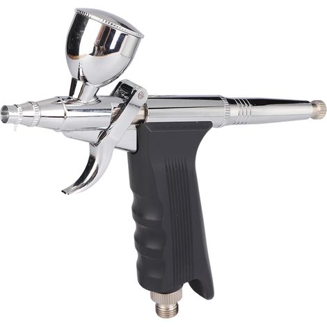 Compresseur Aérographe Double Action Kit Peinture Art Culinaire Spray Set Outils (1/5)