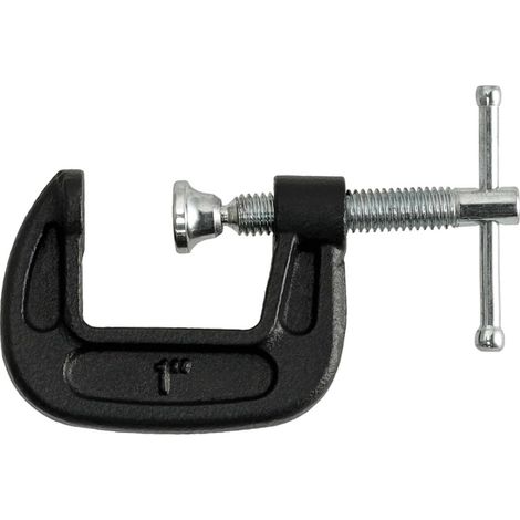 Abrazadera en C Stalco, 200 kg, 25 mm, perfecta S-76572 (1/4)