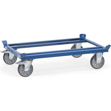Fetra Palettenfahrgestelle für Gitterboxen und Flachpaletten für Palettengröße 1200x800mm (1/4)