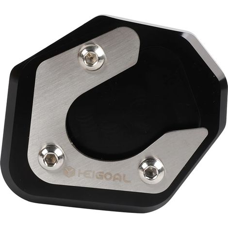 (Noir) Compatible avec les accessoires de moto CFMOTO CF MOTO 800MT MT800 800 MT 800 : béquille latérale, extension de support, plaque d'agrandissement maxpower (1/4)