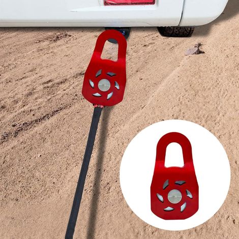 Lieferung von Zubehör für Abschlepp- und Bergungsfahrzeuge mit Geländewinden, 10-Tonnen-Rollenblock (1/4)