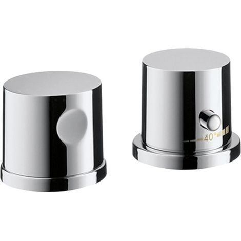 hansgrohe AXOR Uno 2 orificios para bañera, termostato, 2 (1/2)