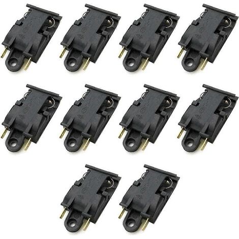 Lot de 10 interrupteurs de pression de vapeur pour bouilloire électrique 16A, thermostat de contrôle de température. (1/4)