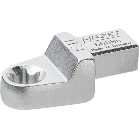 Clé polygonale TX encastrée 6609C-E11 Carré encastré 9 x 12 mm Profil TX externe E11 HAZET (1/2)