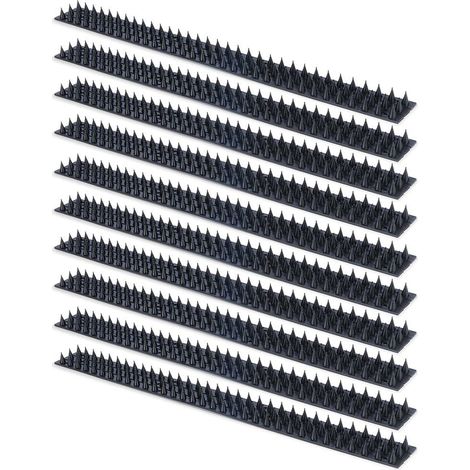 Epouvantails 10 rails 99 pointesrail total 5 metres