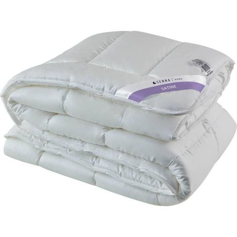 Senna Home SATINE Bettdecke Weiß 200x220 cm