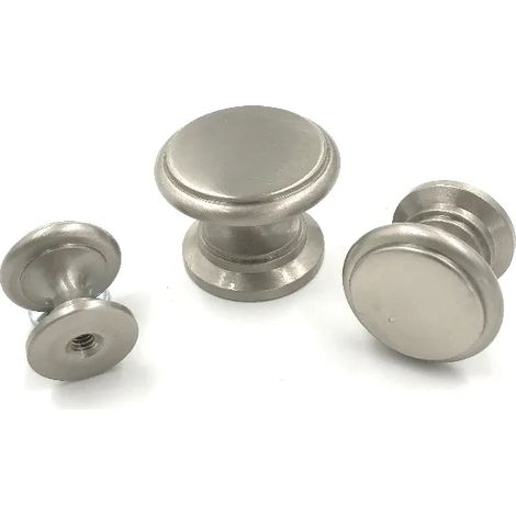 POMOLO OMP PORRO NICHELATO SATINATO   OMP160NS  MM.32  NICHELATO SATINATO (1/2)