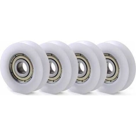10 PCS U Nylon en Plastique intgr 608 roulements Billes de Gorge 6 30 10mm Poulie de Guidage (1/4)
