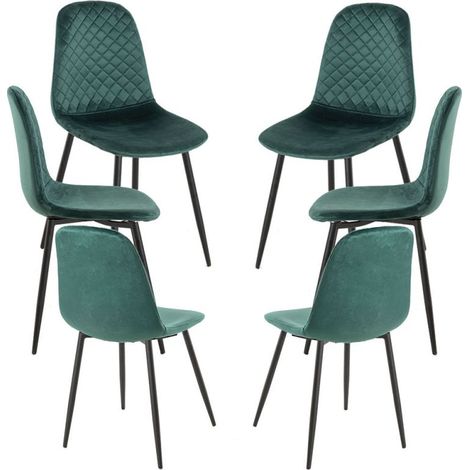 Packs Sillas Comedor - Pack 6 Sillas Boide - Verde (1/5)