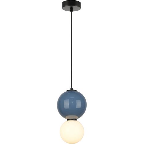 Suspension LED bleue Pieve italux PND-95221-1S-BLU (1/4)