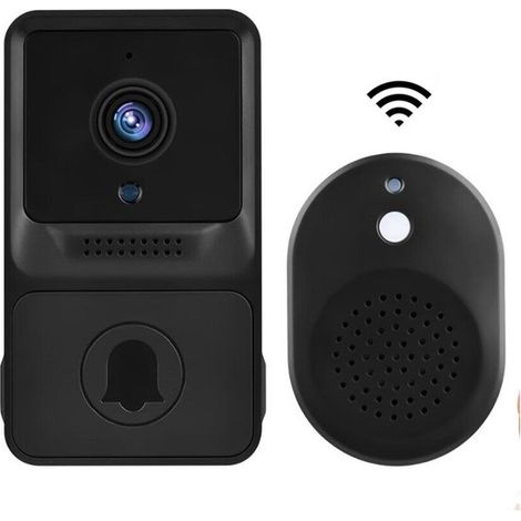Video-Türklingel: 1080p-Video-Türklingel mit Kamera, kabellos, WLAN
