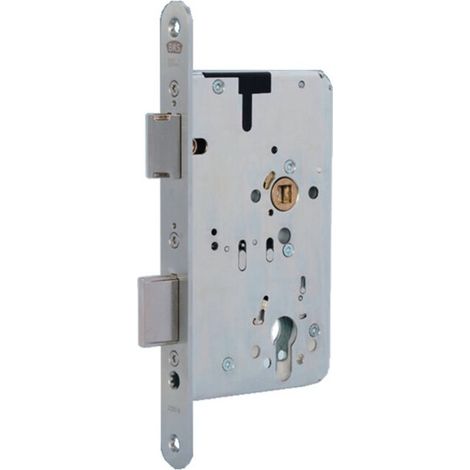 [NEUWERTIG] B-Ware Bks Panikschloss Einsteckschloss Türschloss Edelstahl Holz Stahltür Din L R 72mm (1/2)