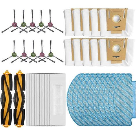 Filtre pour aspirateur brosse pour aspirateur Filtre de brosse pour aspirateur filtre de N10 / Plus Roller Side Brosse HEPA Filtre Serpillière Cloths Sac à poussière Robot Aspirateur Accessori (1/5)