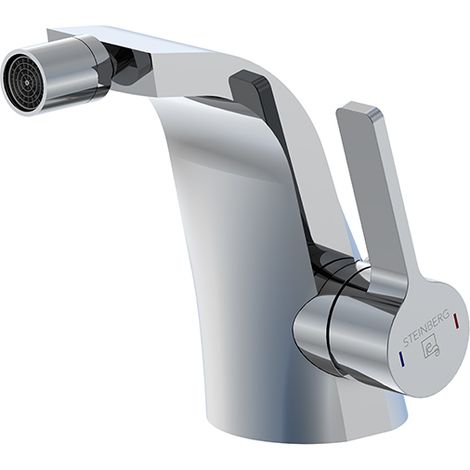 Steinberg Serie 230 Bidetarmatur, seitenbedient, mit (1/4)