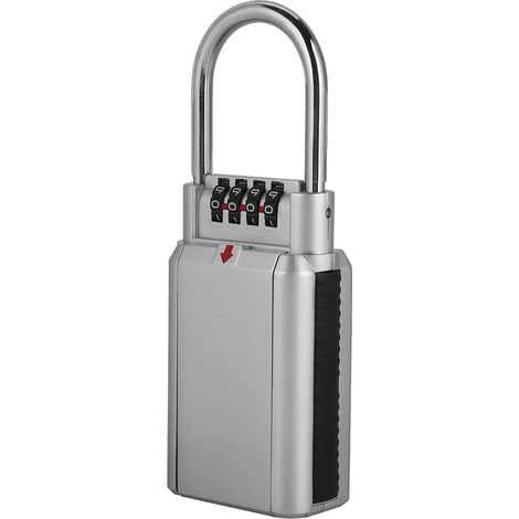 Coffre-fort à clés avec cadenas à code métallique (1/5)