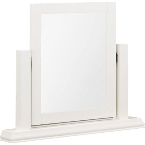 Bordeaux Dressing Table Mirror - L8 x W60 x H50 cm - Ivory
