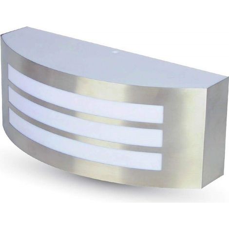 TrAdE Shop Traesio - Porta Lampada Portalampada Esterno Vetro Vt7514 E27 Ip44 Design Illuminazione -
