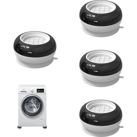 4x PIEDS ANTIVIBRATIONS POUR MACHINES À LAVER, LAVE-VAISSELLE, SÈCHE-LINGE (1/5)
