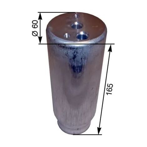 Filtre déshydratant, climatisation MAHLE AD 253 000S MERCEDES-BENZ 1638300083