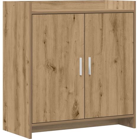 Sideboard Artisan Oak 72 x 36 x 80 cm Engineered Wood vidaXL (1/5)