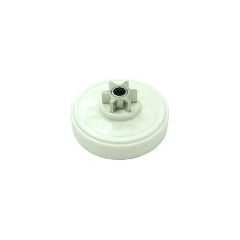 Pignon de chaîne pour tronçonneuse électrique - compatible Mc Culloch, Poulan, Partner, Stiga, Alko, Husqvarna - 9 dents (1/2)