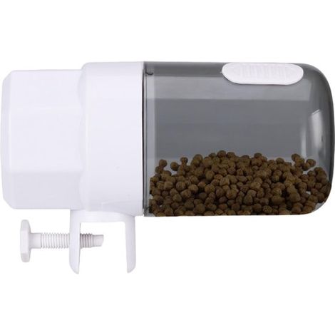 Alimentador automático a pilas para pienso granulado y en escamas. (1/5)