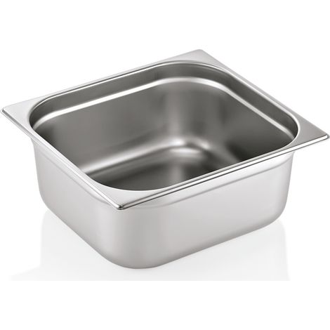 Bac GN 2/3 en Acier Chrome 12,5 L H 150 mm - Was Germany