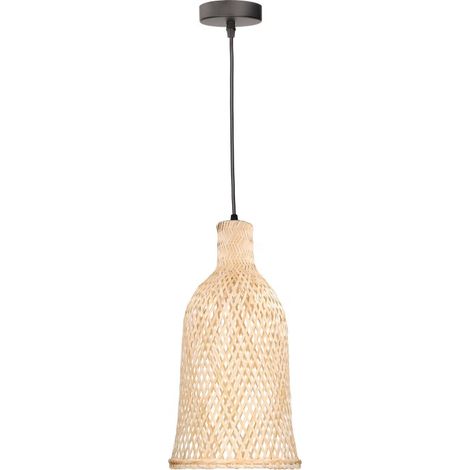 Forlight Lampada a Sospensioni per Interni Riba Ø210Mm E27 15W Nero (1/5)