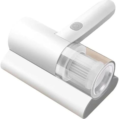 Sollbry Aspiradora inalámbrica recargable antiácaros, inteligente, 10 kPa, potente succión con luces UV para limpiar cama, almohadas, ropa, sofás y alfombras. (1/5)
