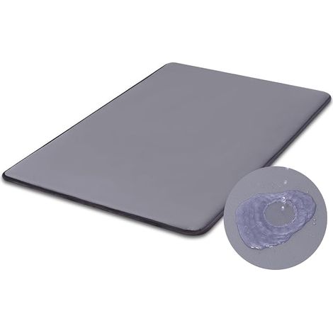 Matela Chien ,Coussin Chien Grande Taille en Cuir 105x70cm,Esuyable Panier Chiens Extérieur Portable Intérieur (1/5)