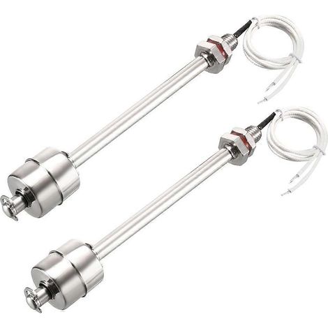 Interrupteur à flotteur en acier inoxydable Uxcell pour pompe à eau, réservoir, piscine, jardin, bassin, capteur de niveau d'eau. (1/5)