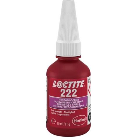 Loctite 222 frenafiletti viola 10 ml alta resistenza