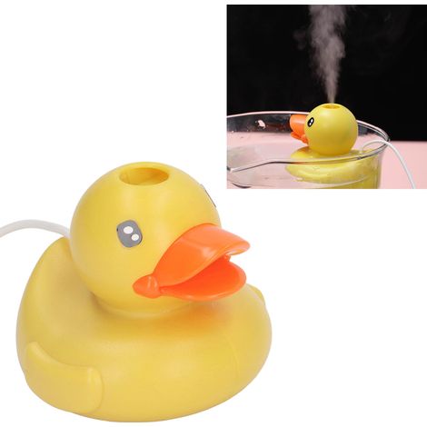 USB-Luftbefeuchter in Entenform mit Nebelfunktion, leiser Betrieb, niedliches Mini-Tierdesign, Ultraschallbefeuchtung. (1/5)