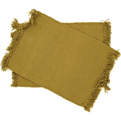 Set de table PAPEETE avec franges