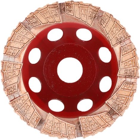 Diamantschleiftopf 125mm D.125x22,23mm EN 13236 NORTON CLIPPER (1/2)