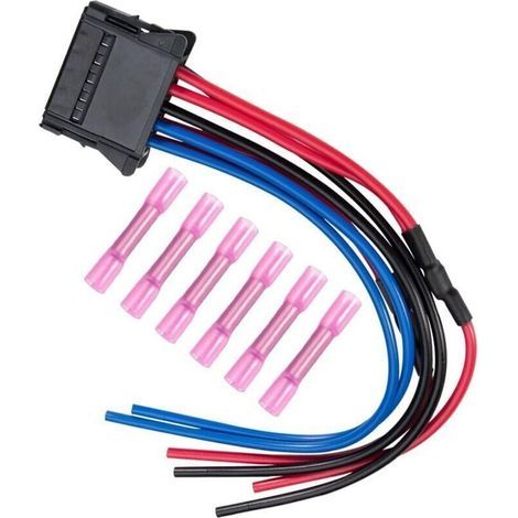 Câblage résistance ventilateur pour Renault Mégane II/III, Clio II/III, Scénic II/III, Twingo II – Connecteur tressé 10 broches (1/4)
