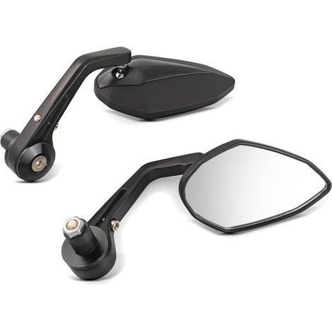 Rückspiegel Lenkerendenspiegel für Kawasaki Z 900 / RS / Cafe schwarz SZ3